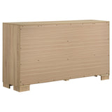  Coaster Furniture Arielle 223113 6-drawer Bedroom Dresser Cabinet - Light Oak IMAGE 10