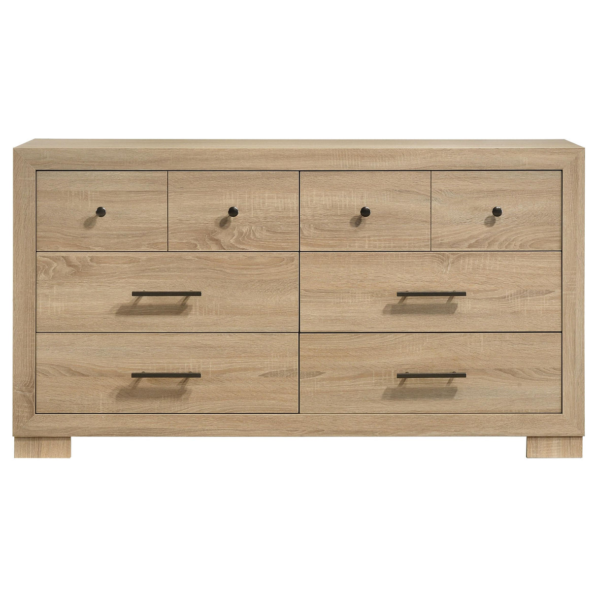  Coaster Furniture Arielle 223113 6-drawer Bedroom Dresser Cabinet - Light Oak IMAGE 7