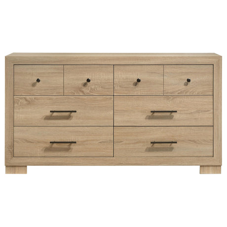  Coaster Furniture Arielle 223113 6-drawer Bedroom Dresser Cabinet - Light Oak IMAGE 7