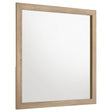 Coaster Furniture Arielle 223114 Dresser Mirror - Light Oak IMAGE 1