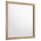  Coaster Furniture Arielle 223114 Dresser Mirror - Light Oak IMAGE 1