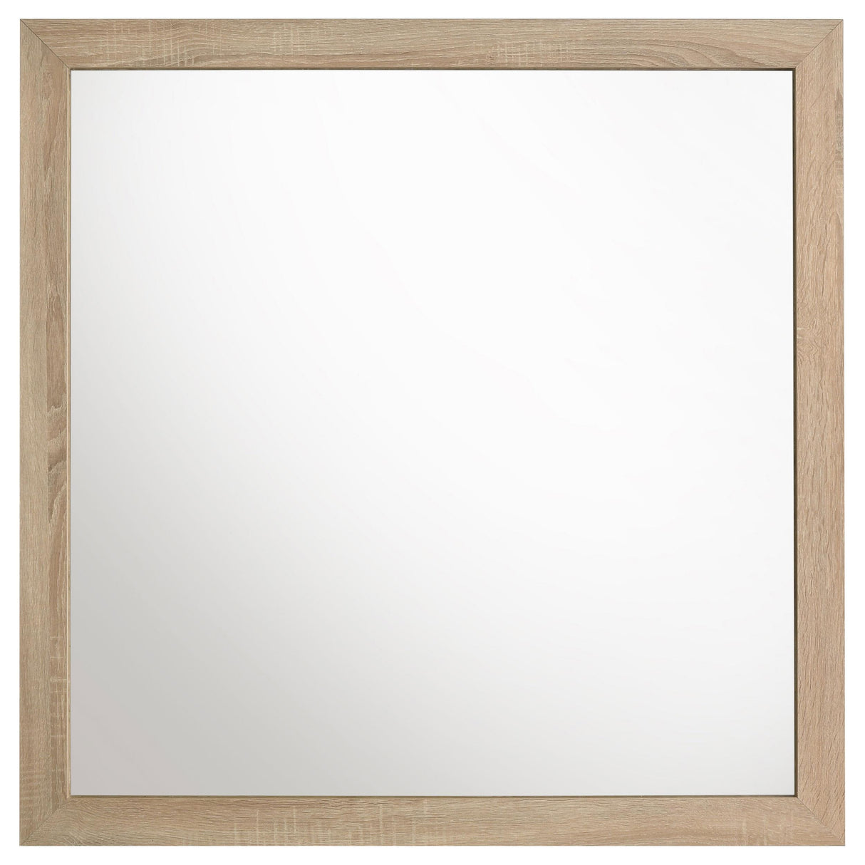  Coaster Furniture Arielle 223114 Dresser Mirror - Light Oak IMAGE 2