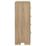  Coaster Furniture Arielle 223115 4-drawer Bedroom Chest - Light Oak IMAGE 11