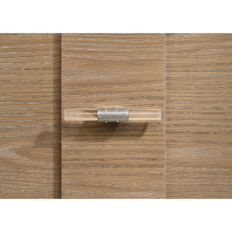  Coaster Furniture Leanne 223133 6-drawer Sinter Stone Top Dresser Cabinet - Light Oak IMAGE 2