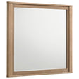  Coaster Furniture Leanne 223134 Dresser Mirror - Light Oak IMAGE 1