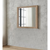  Coaster Furniture Leanne 223134 Dresser Mirror - Light Oak IMAGE 5
