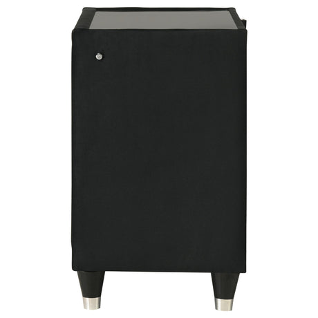  Coaster Furniture Lorient 223162 2-drawer LED Nightstand with USB - Black IMAGE 14
