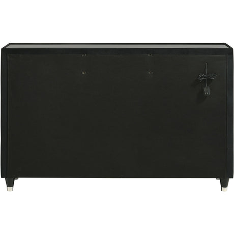  Coaster Furniture Lorient 223163 8-drawer LED Bedroom Dresser Cabinet - Black IMAGE 7