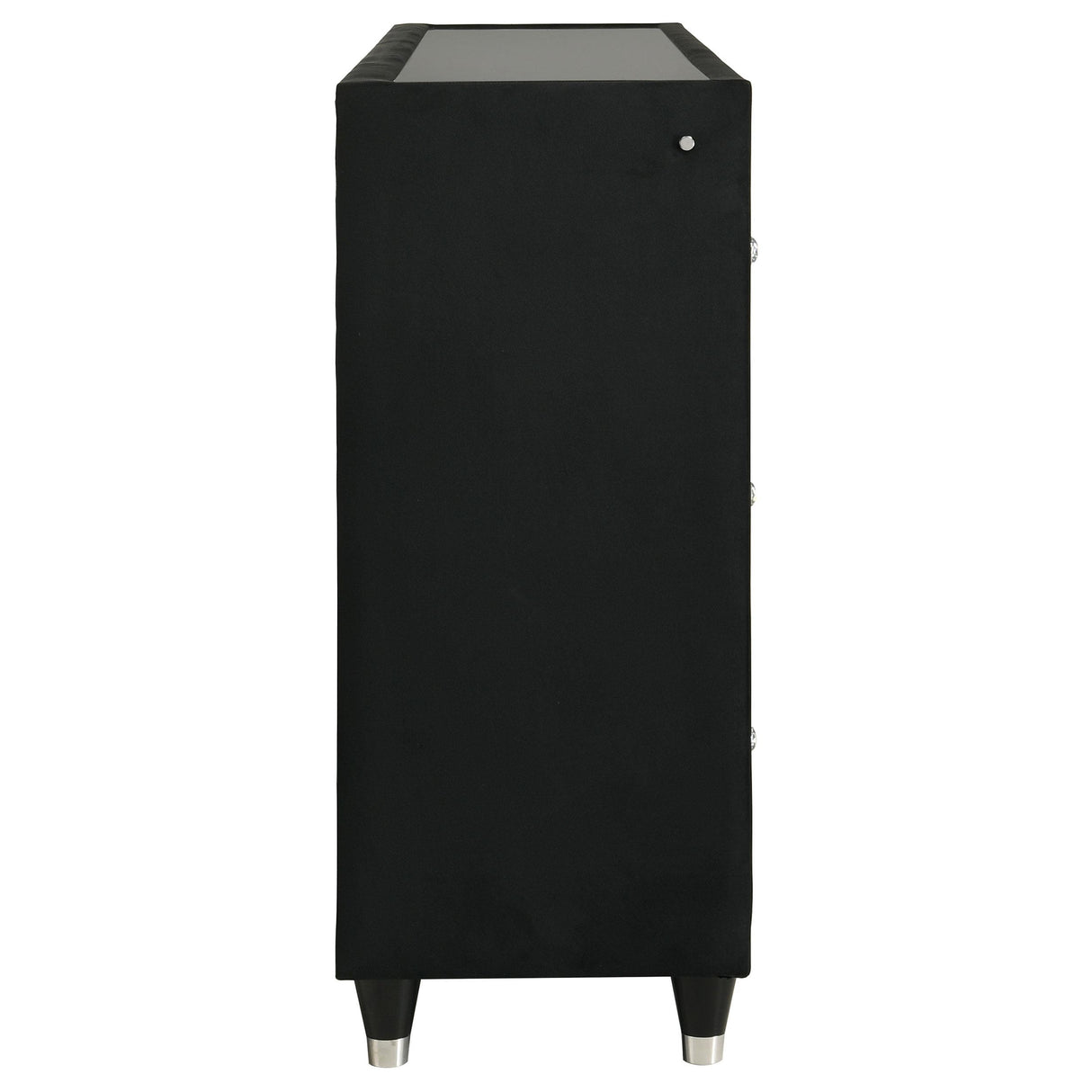  Coaster Furniture Lorient 223163FB 8-drawer LED Bedroom Flame Box Dresser - Black IMAGE 10