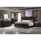  Coaster Furniture Lorient 223163FB 8-drawer LED Bedroom Flame Box Dresser - Black IMAGE 14