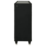  Coaster Furniture Lorient 223163FB 8-drawer LED Bedroom Flame Box Dresser - Black IMAGE 15
