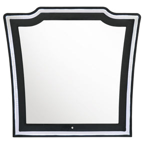  Coaster Furniture Lorient 223164 LED Dresser Mirror - Black IMAGE 1
