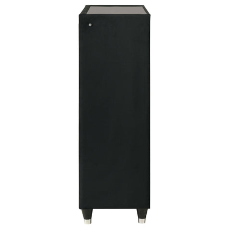  Coaster Furniture Lorient 223165 5-drawer LED Chest - Black IMAGE 14