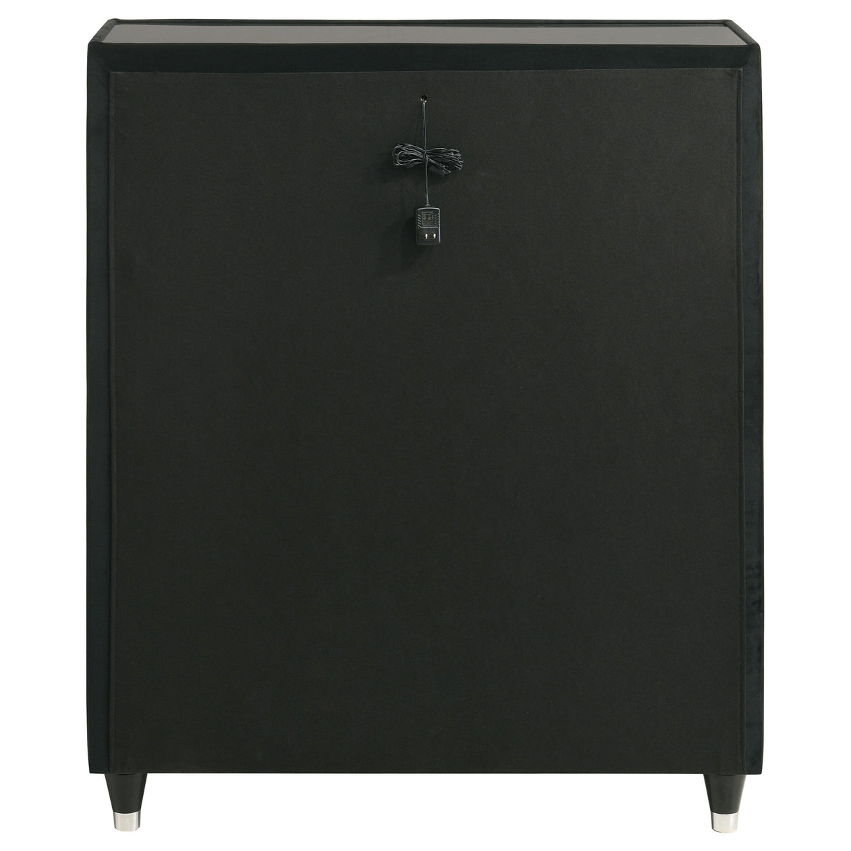  Coaster Furniture Lorient 223165 5-drawer LED Chest - Black IMAGE 4