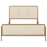  Coaster Furniture Arini 224301KWCRM 56-inch California King Panel Bed - Cream/Sand Wash IMAGE 5