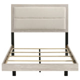  Coaster Furniture Trenton 225061F 54-inch Wood Full Panel Bed - Rustic Cream IMAGE 8