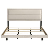  Coaster Furniture Trenton 225061KE 54-inch Wood Eastern King Panel Bed - Rustic Cream IMAGE 7