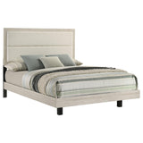  Coaster Furniture Trenton 225061Q 54-inch Wood Queen Panel Bed - Rustic Cream IMAGE 6