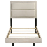  Coaster Furniture Trenton 225061T 54-inch Wood Twin Panel Bed - Rustic Cream IMAGE 7