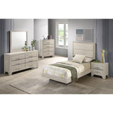  Coaster Furniture Trenton 225061T 54-inch Wood Twin Panel Bed - Rustic Cream IMAGE 8