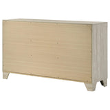  Coaster Furniture Trenton 225063 6-drawer Bedroom Dresser - Rustic Cream IMAGE 11