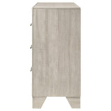  Coaster Furniture Trenton 225063 6-drawer Bedroom Dresser - Rustic Cream IMAGE 3