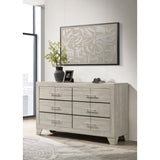  Coaster Furniture Trenton 225063 6-drawer Bedroom Dresser - Rustic Cream IMAGE 4
