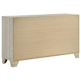  Coaster Furniture Trenton 225063 6-drawer Bedroom Dresser - Rustic Cream IMAGE 5