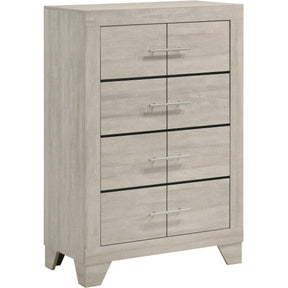  Coaster Furniture Trenton 225065 4-drawer Bedroom Chest - Rustic Cream IMAGE 1
