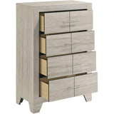  Coaster Furniture Trenton 225065 4-drawer Bedroom Chest - Rustic Cream IMAGE 10