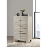  Coaster Furniture Trenton 225065 4-drawer Bedroom Chest - Rustic Cream IMAGE 2