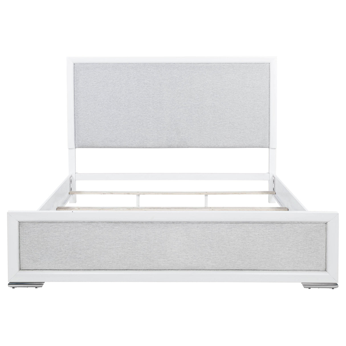  Coaster Furniture Gracemont 225071KE 57-inch Eastern King Panel Bed - Grey/White IMAGE 11