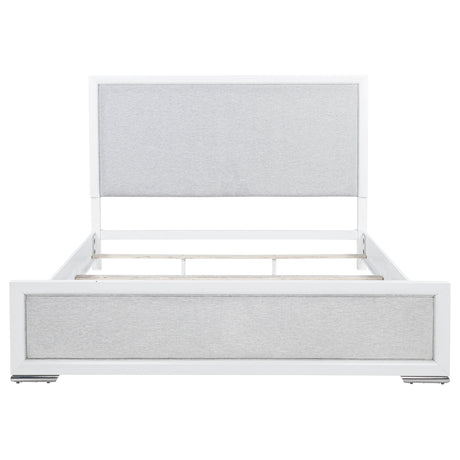  Coaster Furniture Gracemont 225071KE 57-inch Eastern King Panel Bed - Grey/White IMAGE 11