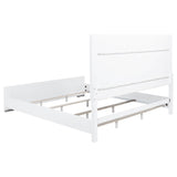  Coaster Furniture Gracemont 225071KE 57-inch Eastern King Panel Bed - Grey/White IMAGE 2