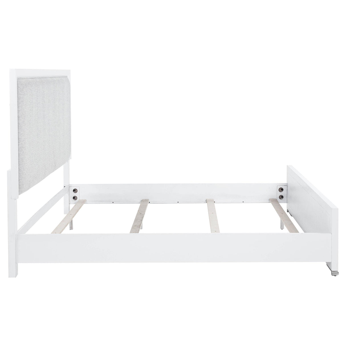  Coaster Furniture Gracemont 225071KE 57-inch Eastern King Panel Bed - Grey/White IMAGE 5