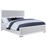  Coaster Furniture Gracemont 225071KE 57-inch Eastern King Panel Bed - Grey/White IMAGE 7