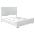  Coaster Furniture Gracemont 225071KW 57-inch California King Panel Bed - Grey/White IMAGE 1