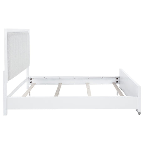  Coaster Furniture Gracemont 225071KW 57-inch California King Panel Bed - Grey/White IMAGE 4