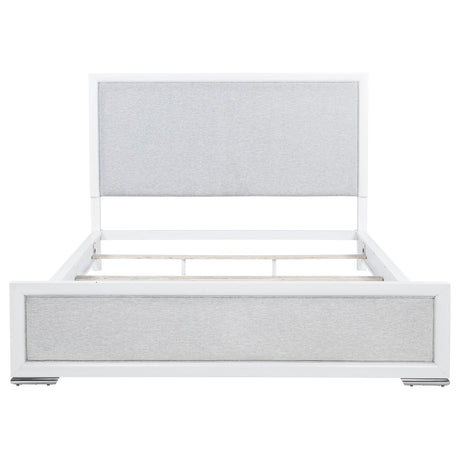  Coaster Furniture Gracemont 225071KW 57-inch California King Panel Bed - Grey/White IMAGE 9