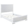  Coaster Furniture Gracemont 225071Q 57-inch Queen Panel Bed - Grey/White IMAGE 1