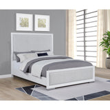  Coaster Furniture Gracemont 225071Q 57-inch Queen Panel Bed - Grey/White IMAGE 2