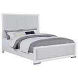  Coaster Furniture Gracemont 225071Q 57-inch Queen Panel Bed - Grey/White IMAGE 3