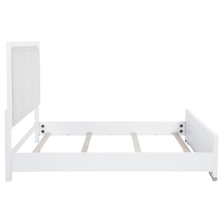  Coaster Furniture Gracemont 225071Q 57-inch Queen Panel Bed - Grey/White IMAGE 4