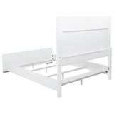  Coaster Furniture Gracemont 225071Q 57-inch Queen Panel Bed - Grey/White IMAGE 5