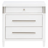  Coaster Furniture Gracemont 225072 3-drawer Bedroom Nightstand Bedside Table - White IMAGE 7