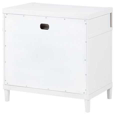  Coaster Furniture Gracemont 225072 3-drawer Bedroom Nightstand Bedside Table - White IMAGE 8