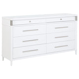  Coaster Furniture Gracemont 225073 8-drawer Bedroom Dresser Cabinet - White IMAGE 1