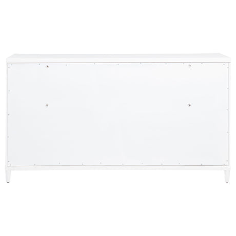  Coaster Furniture Gracemont 225073 8-drawer Bedroom Dresser Cabinet - White IMAGE 4
