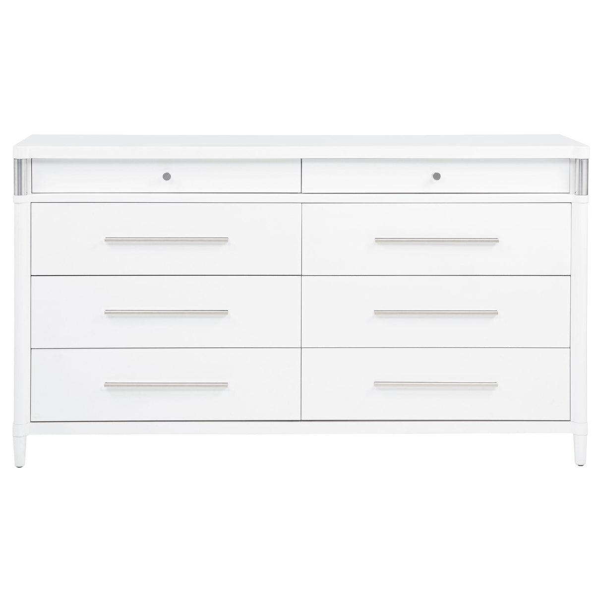  Coaster Furniture Gracemont 225073 8-drawer Bedroom Dresser Cabinet - White IMAGE 8