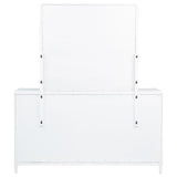  Coaster Furniture Gracemont 225073M 8-drawer Bedroom Dresser with Mirror - White IMAGE 5
